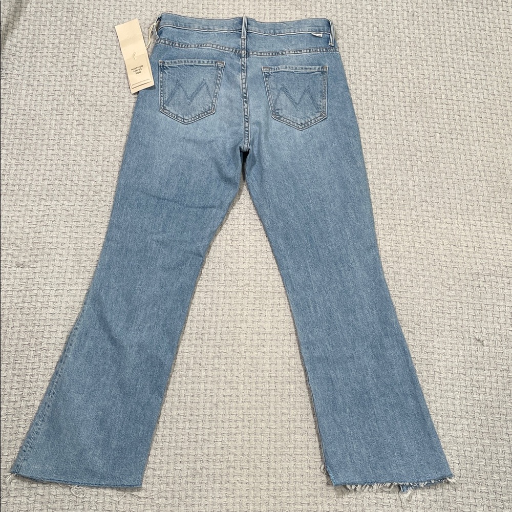 Women’s MOTHER Insider Crop Pointy Fray Lets Get it Together 10987-1709 Size 29 - Picture 3 of 16